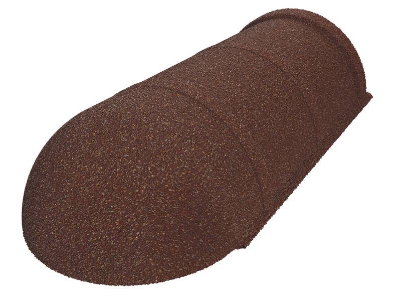 Ukončení válcového hřebenáče oblé