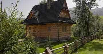 GERARD Corona Antracitová Wooden house references from Poland