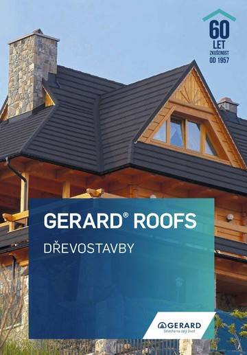 GERARD® ROOFS DŘEVOSTAVBY