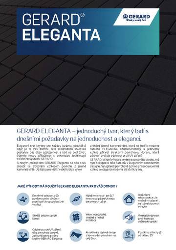 POPIS KRYTINY ELEGANTA