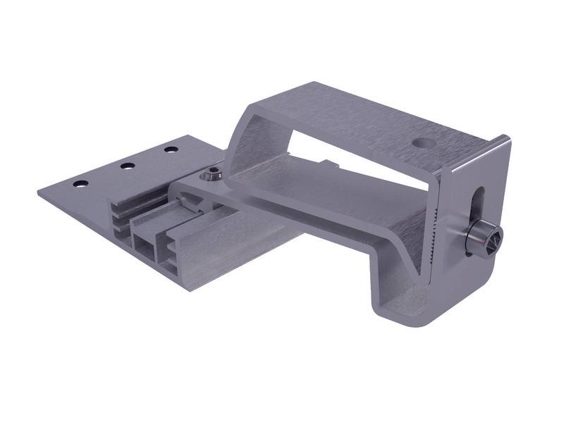 SOLAR HOLDER CROSSHOOK ALU