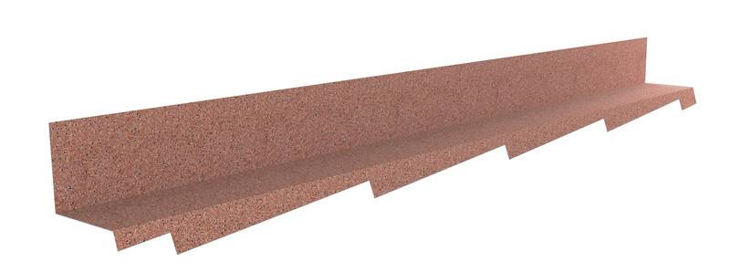SIDE WALL FLASHING SCRIBED 100 RIGHT QUBE