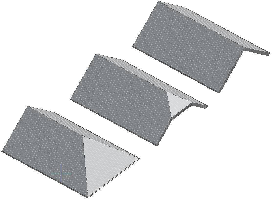Computer designed roofs