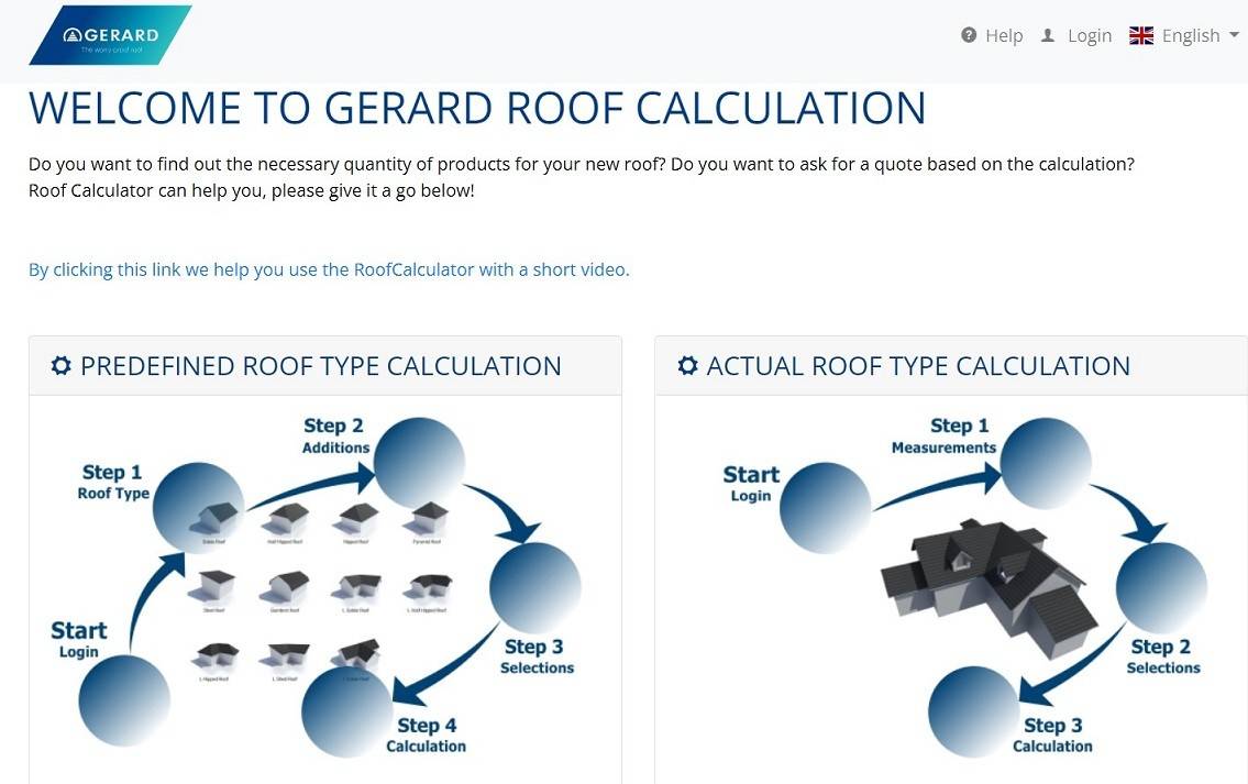 Computer designed roofs