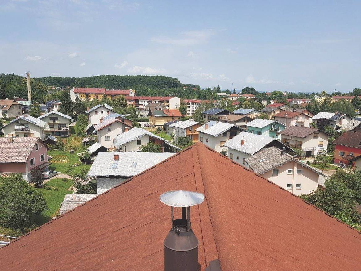 Even hailstorm could not destroy this roof