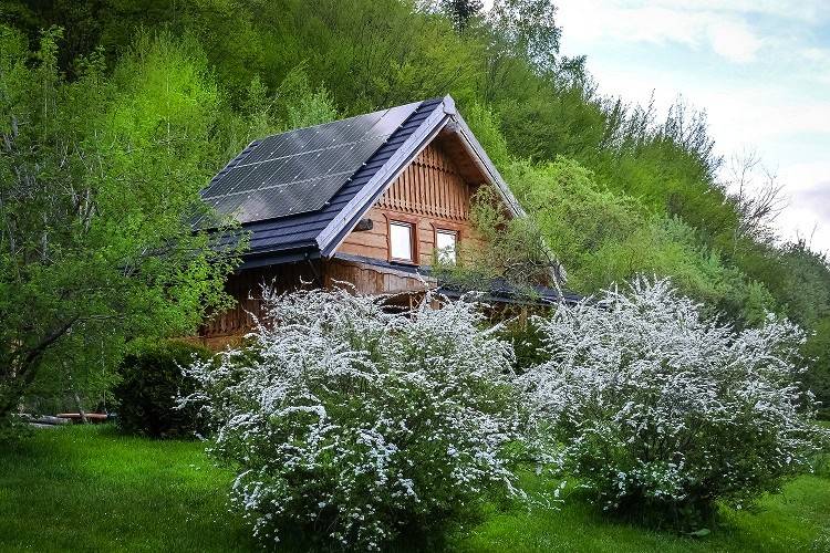 Solar panels on a GERARD Classic roof