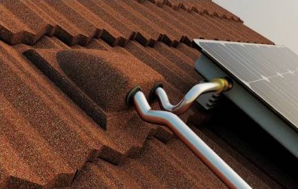 With solar panels on Gerard roofs to beat the energy crisis