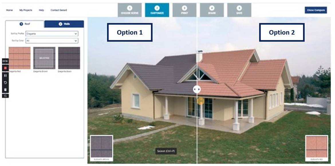 Gerard roof viewer