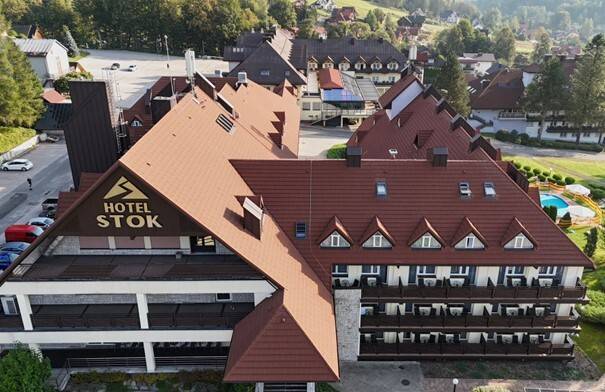 The finished roof of Hotel Stok impressed both locals and industry professionals alike
