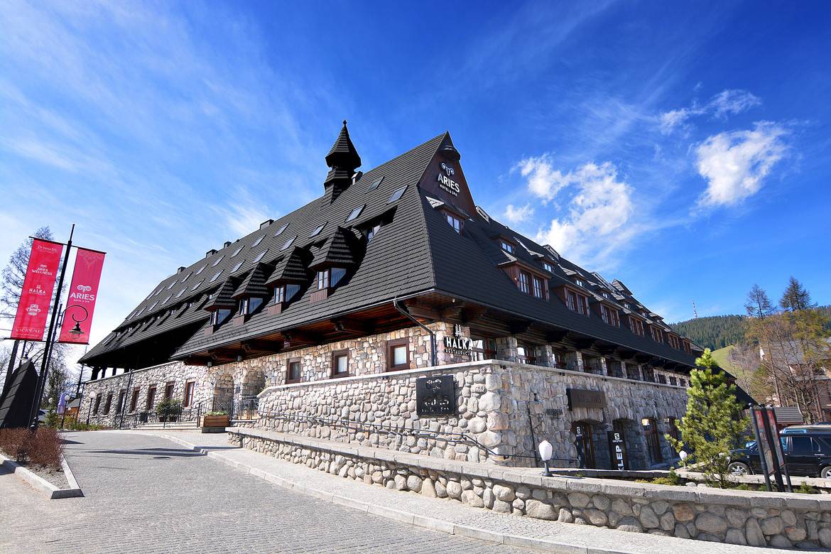 GERARD Lička šindra Deep Black Hotel Aries, Zakopane, Poland