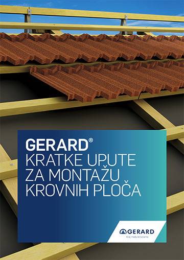GERARD® Kratke upute za montažu
