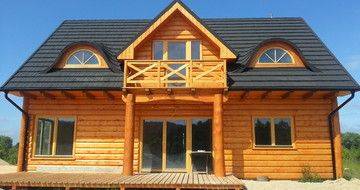 GERARD Fazsindely Antracit (Charcoal Carbon) Wooden house references from Poland