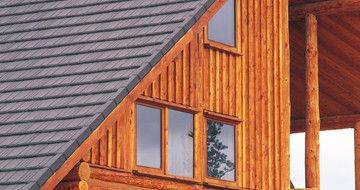 GERARD Fazsindely Antracit (Charcoal Carbon) Wooden house references from Poland