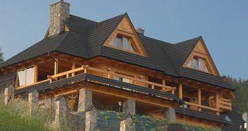 GERARD Fazsindely Antracit (Charcoal Carbon) Wooden house references from Poland