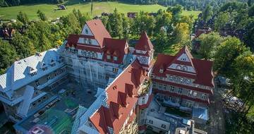 Egy történelmi, hegyvidéki kórház tetőfelújítása