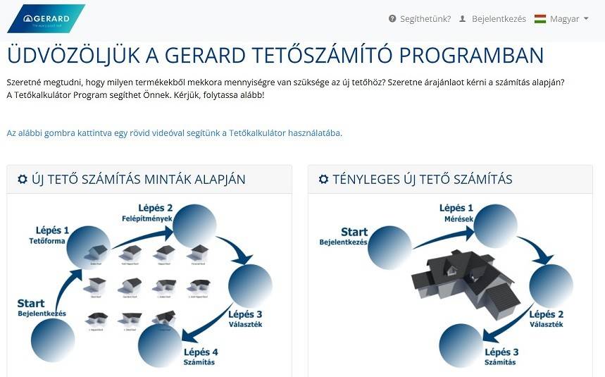 Számítógéppel tervezett tetők