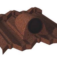 Čerpės su anga vamzdeliams