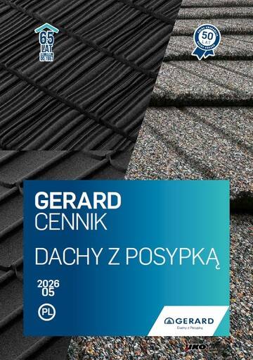 Gerard Cennik ważny od 01.05.2026