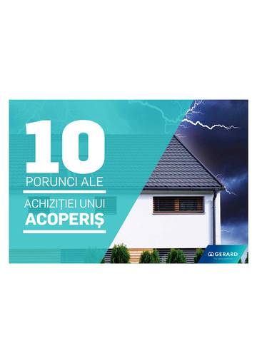 10 porunci despre achiziţia unui acoperiş