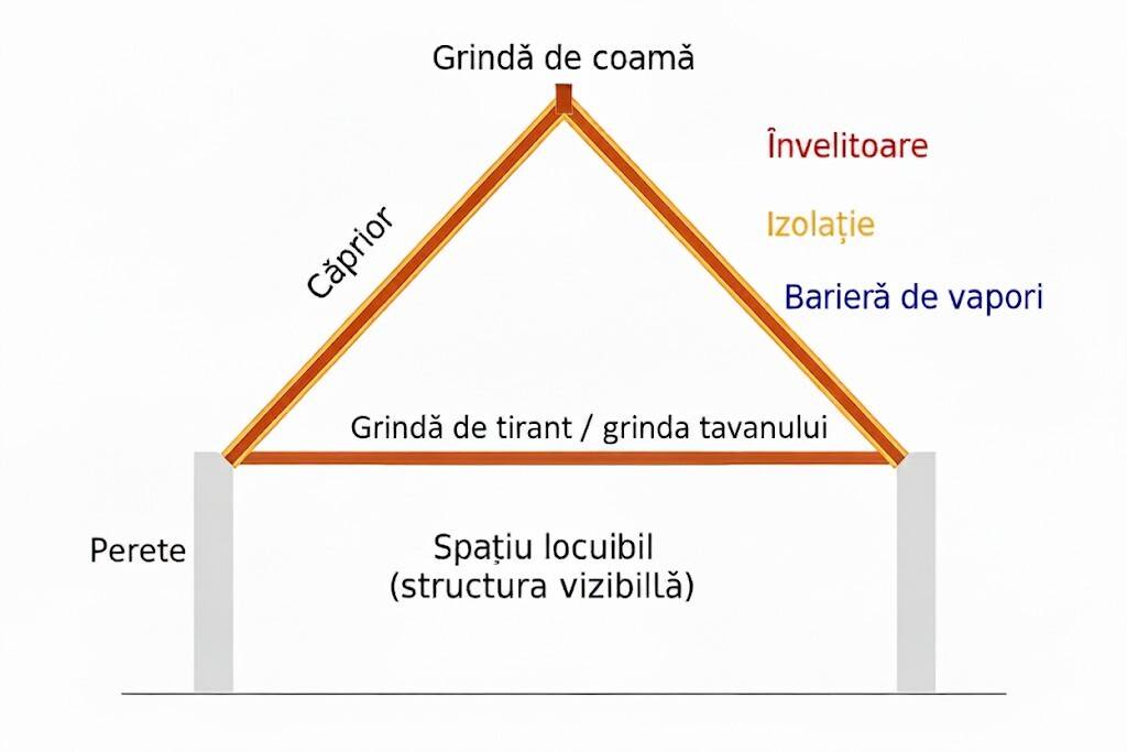 Structuri de acoperiş din lemn – O abordare modernă a unei alegeri tradiţionale