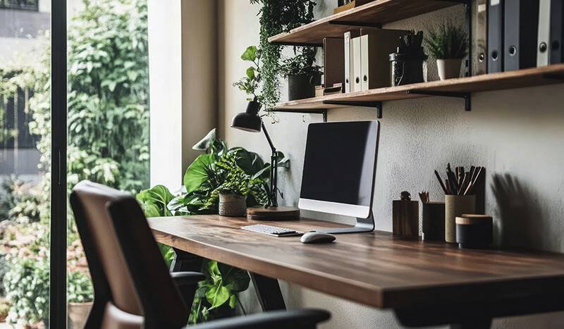 Cum să-ţi creezi acasă un birou organizat şi funcţional