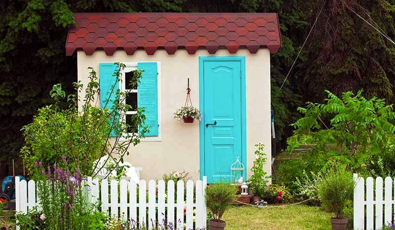 Căsuţa de grădină: un spaţiu funcţional cu potenţial nelimitat