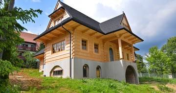 GERARD KORONA ŠINDRA Dark Silver Bukowina Tatrzańska, dom jednorodzinny