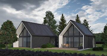 eQube solarni strešnik Eleganta Black