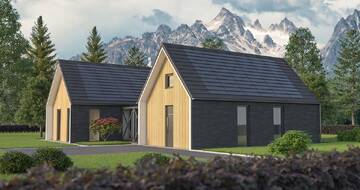 eQube solarni strešnik Eleganta Black