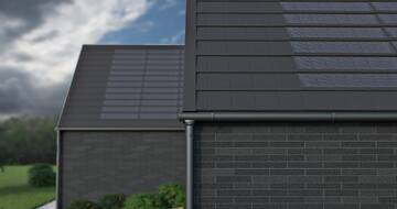 eQube solarni strešnik Eleganta Black