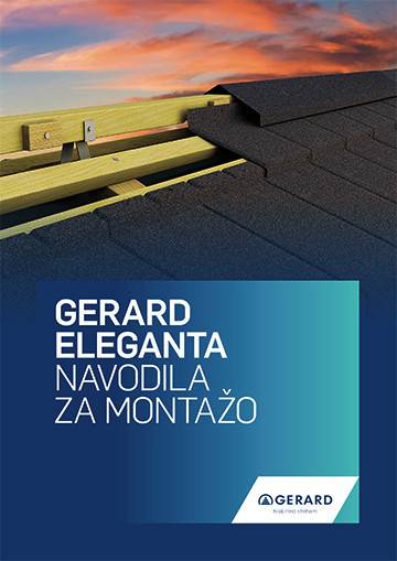 Navodila za vgradnjo izdelkov GERARD® ELEGANTA