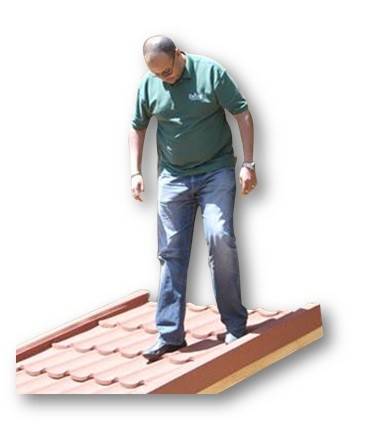 Kako varno hoditi po strehi GERARD?