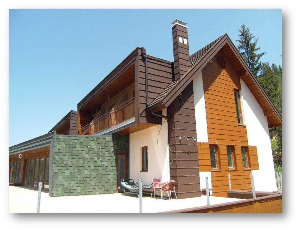 Ali je lahko streha uporabljena tudi kot fasada?