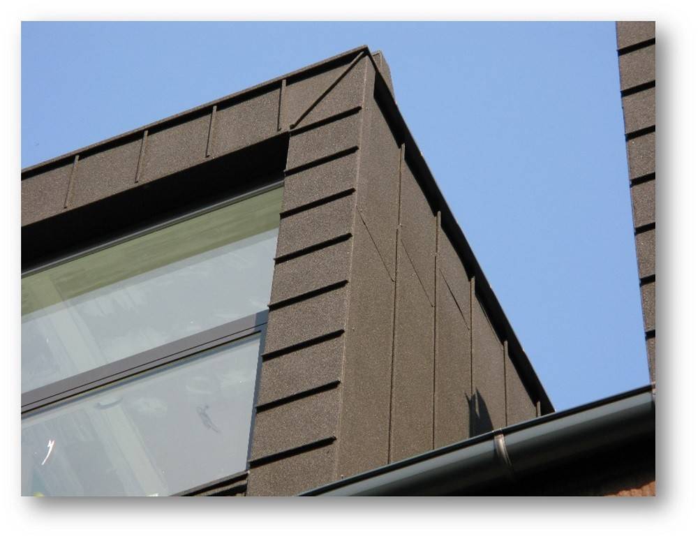 Ali je lahko streha uporabljena tudi kot fasada?