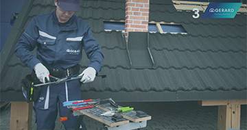 GERARD® Roofs Installation - Chimney Flashing