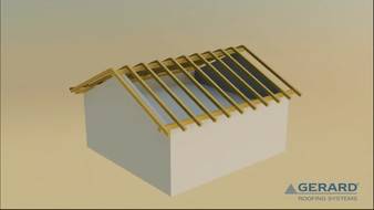 INSTALLATION VIDEOS GERARD ROOFING SYSTEMS EUROPE - ROOF UNDERSTRUCTURE (A)