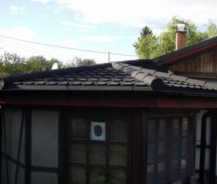 Családi ház, összetett tető