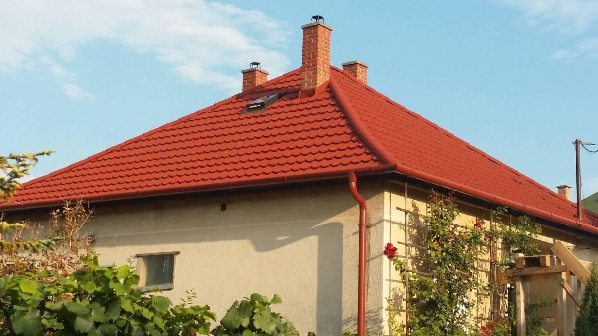 Családi ház, sátortető