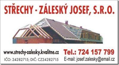 STŘECHY-ZÁLESKÝ JOSEF, s.r.o.