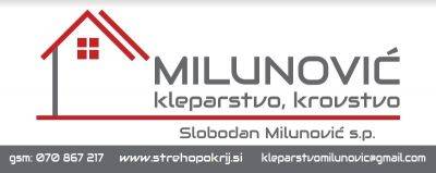 Kleparstvo, Krovstvo MILUNOVIĆ, Slobodan Milunović s.p.